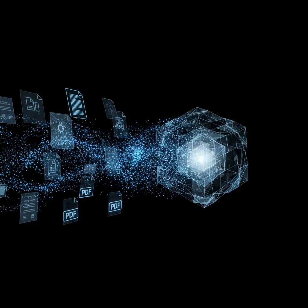 Visualisation RAG Industriel : Documents transformés en données structurées